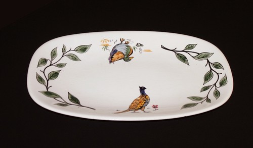 Vintage plat service à - vintage, de
