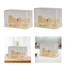 Vitrine transparente à accès