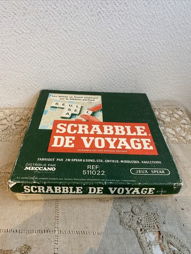 Ancien jeu scrabble de - jeu,