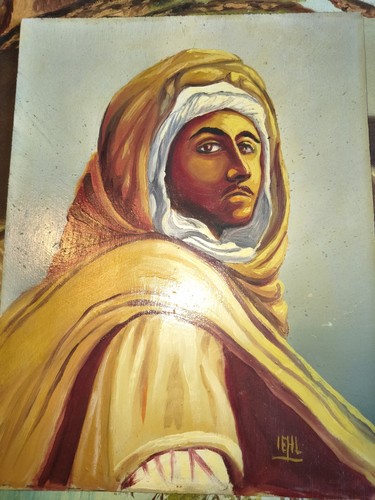 Portrait orientaliste homme - , en
