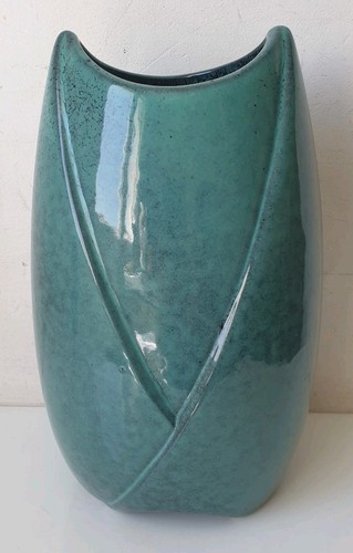 Vintage vase faience ceramique - vase,