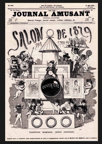 Journal amusant salon - journal,