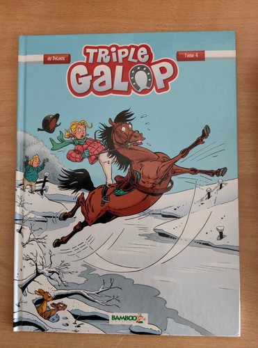 Lot triple galop tome - bd, 4