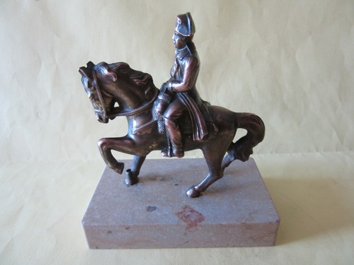 Statue napoleon cheval bronze - statue,