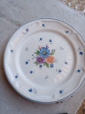 10 x  Assiettes Plates Provincial Bouquet 1987 JMP Marketing