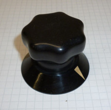 Pointer Knob, Knob, Gauges, 48mm Ø - 6mm Axis Stud Screw [DK12]