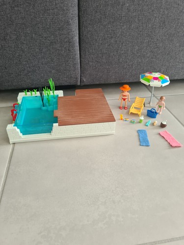 Playmobil piscine maison - playmobil,
