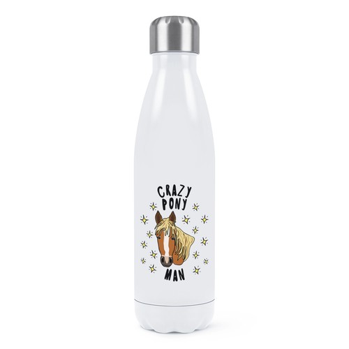Fou poney homme - poney,