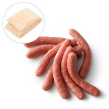  1 boyau de saucisse naturel pour jambon, boyaux de saucisse, peaux sèches