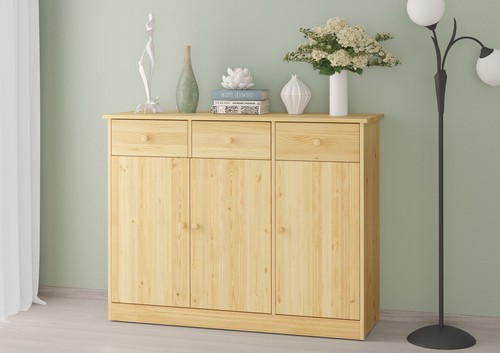 Buffet commode pin massif - commode,