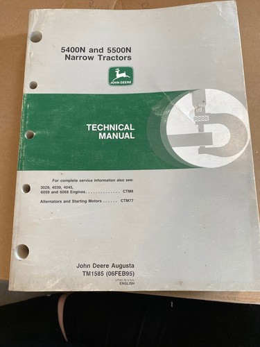 John deere technical manual - john,