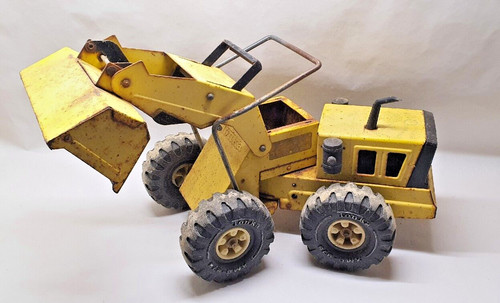 Ancien camion chargeur frontal - camion,