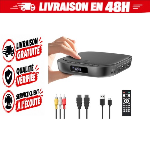 Desobry lecteur dvd hdmi 1080p - lecteur,