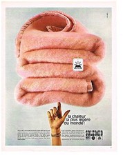 PUBLICITE  1970   SOLE MIO