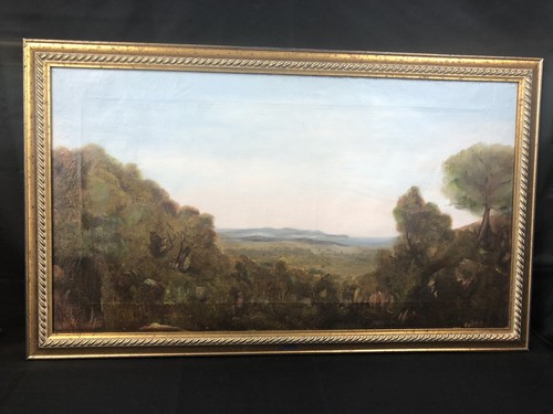 Huile sur toile - , marouflée
