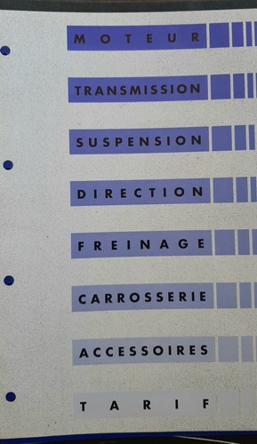 Catalogue pièces - de,