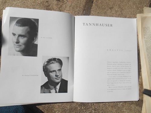 Programme ancien theatre - programme,