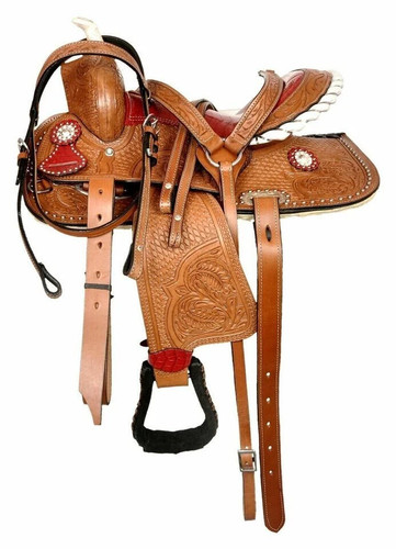Selle cuir western - selle,