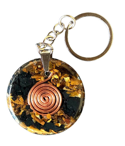 Porte clés orgonite trinity - orgonite,