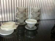 tupperware  7 coupes a glaces - fruits - autres
