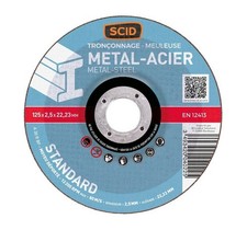 Disque à tronçonner pour