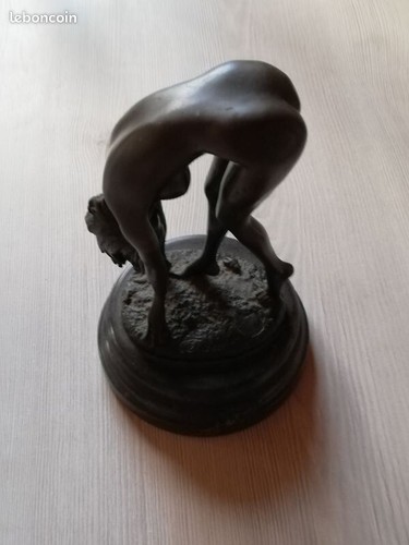Statuette femme nue bronze - femme,