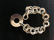 Authentique Bracelet Gourmette argent Pianegonda