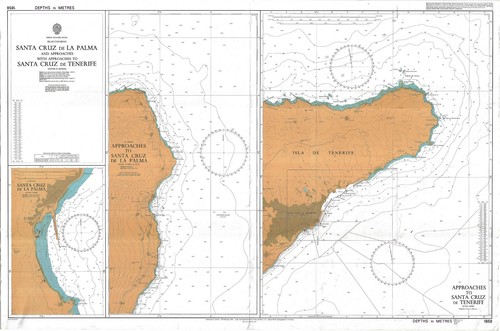 Carte des îles - carte, canaries