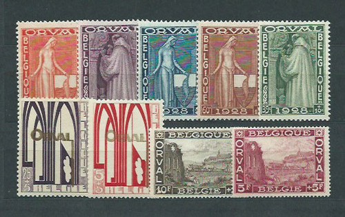 Belgique courrier 1928 - -,