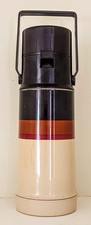 Vintage Thermos Bar Tender 1 Liter Hot Cold Drink Airpot Model 2645 Touch Top