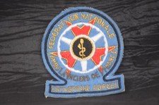 ÉCUSSON AMBULANCE FÉDÉRATION NATIONALE DES AMBULANCIERS DE FRANCE 