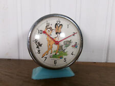 OLD Bambi Bayard Walt Disney Made in France Animated Mechanical Awakening