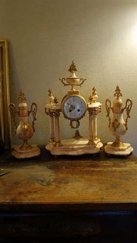 Garniture cheminée - garniture,