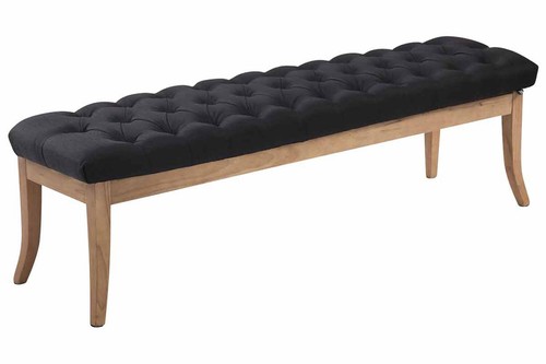 Banc ramses tissu avec - banc,