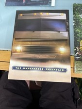 1981 Winnebago Chieftain brochure