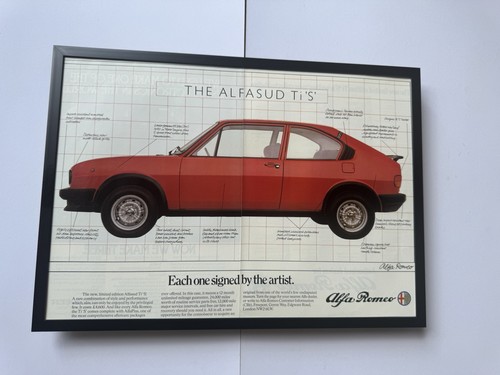 Framed 1980 alfa - framed,