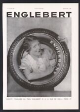 pub papier 1935 pneu ENGLEBERT