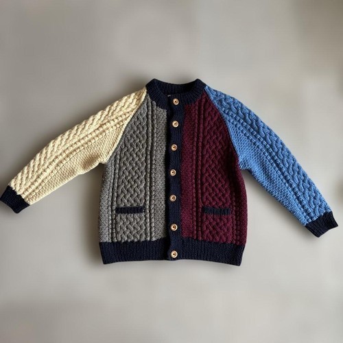 Inverallan multi color knit - multi-color,