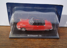 Voiture 1/43 - Ixo Altaya - Citroën DS 19 Décapotable - 1961 (H)