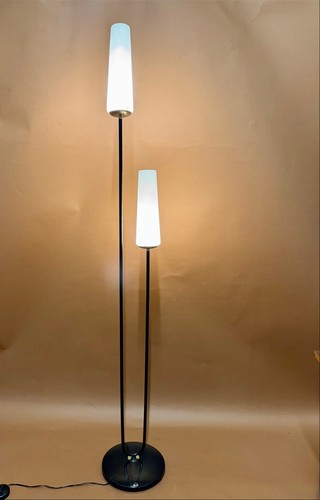 Lampadaire 1950 opaline - lampadaire, maison