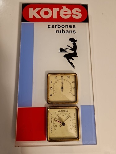Baromètre thermomètre ancien - baromÈtre,