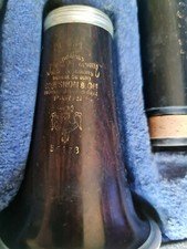 Clarinette ébène "UNIVERSELLE" COUESNON PARIS SIb prête à jouer 𝄟