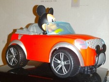 Voiture Mickey Style Mini Austin Cabriolet - Jouet main ou déco
