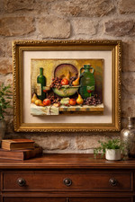 Tableau nature morte en relief