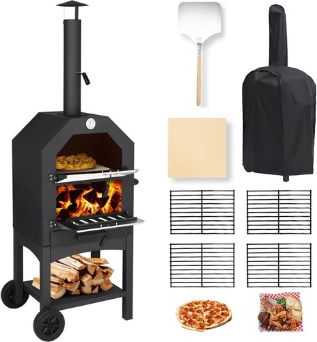Outdoor pizza oven - outdoor, wood