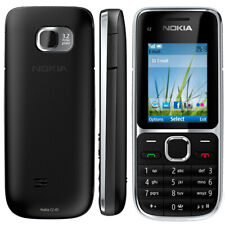 Original Nokia C2-01 3.2MP Camera MP3 Bluetooth Mini-SIM Unlocked 3G Cellphone