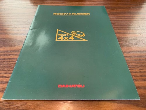 Catalogue daihatsu rocky - daihatsu,