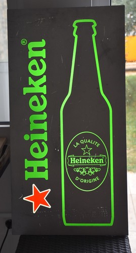 Enseigne lumineuse heineken - lumineuse,