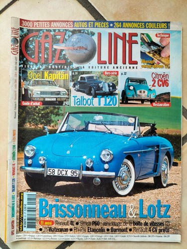 Revue automobile gazoline - revue,