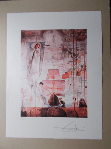 Lithographie salvador dali - ,